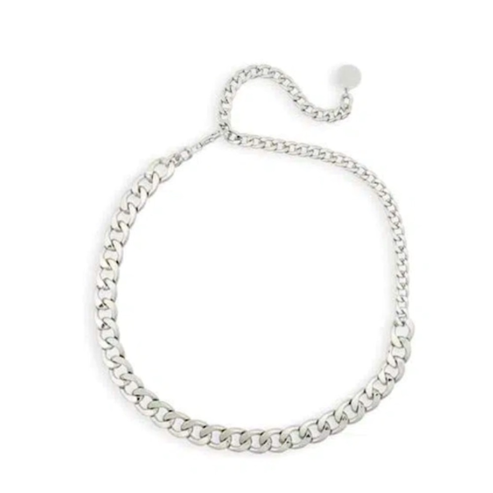 Vince Camuto Silver Chain Belt